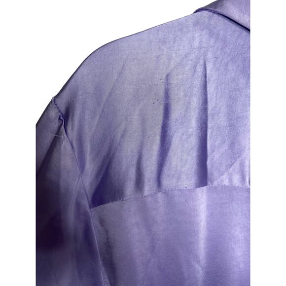 Song of Style Marta Shirt Dress Satin Kimono Sleeve Lavender Fairycore Dainty S - Picture 15 of 15